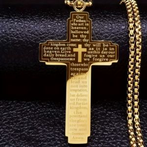 cross with christian text