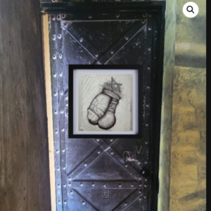 Hand drawn Print of Father Grahams genetials